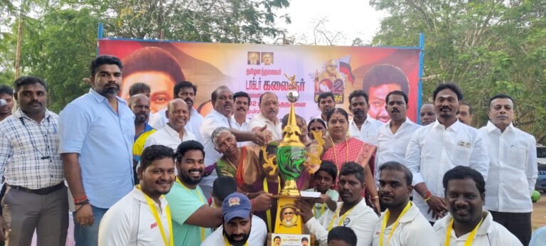 ஸ்ரீபெரும்புதூரில் டாக்டர் கலைஞரின் 102 வது பிறந்த நாளை முன்னிட்டு விளையாட்டு வீரர்களுக்கு பரிசளிப்பு மற்றும் பொது மக்களுக்கு நலத்திட்ட உதவிகள் வழங்கும் விழா