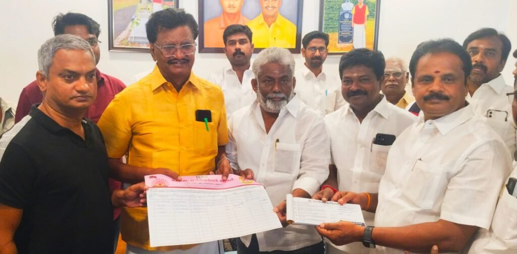 ஓரணி​யில் தமிழ்​நாடு, கம்பத்தில் திமுக உறுப்பினர் சேர்க்கை