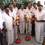 கொடிமங்கலத்தில் ரூபாய் 25 லட்சம் மதிப்பில் இரண்டு கூடுதல் பள்ளி கட்டிடம் முன்னாள் அமைச்சர் துவக்கி வைத்தார்.