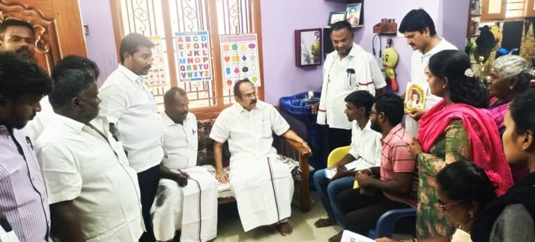 விருதுநகர் வடக்கு திமுக சார்பாக உறுப்பினர் சேர்க்கை கூட்டம் நிதி அமைச்சர் தங்கம் தென்னரசு பங்கேற்பு