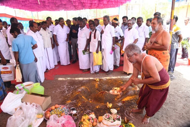 சாமநாதத்தில் ரூ.14.85 கோடி மதிப்பீட்டில் பூமி பூஜை.
