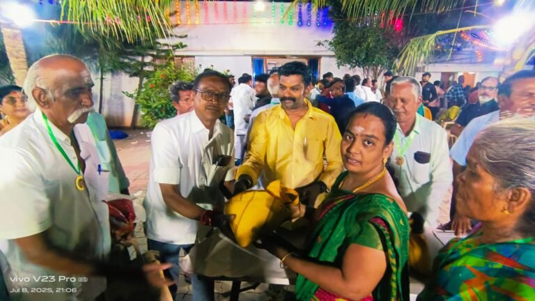 வாடிப்பட்டி அருகே நலத்திட்டம் மற்றும் அன்னதானம் நடைபெற்றது.