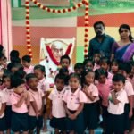 மதுரை அச்சம்பத்தில் காமராஜரின் 123-வது பிறந்த நாள் விழா கொண்டாட்டம்