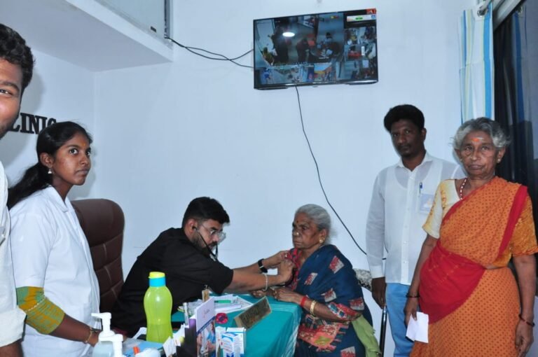 திண்டுக்கல்லில் இலவச மருத்துவ முகாம்.