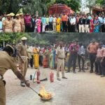 அமெரிக்கன் கல்லூரியில் தீத்தடுப்பு பாதுகாப்பு குறித்த விழிப்புணர்வு நிகழ்ச்சி