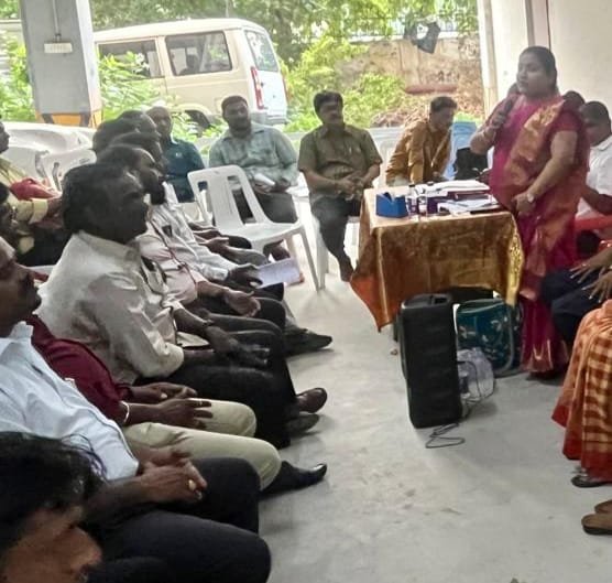 வடசென்னை மாவட்ட தமிழ்நாடு அரசு அலுவலக ஆண்டு பேரவைக் கூட்டம்.