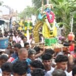 சோழவந்தான் அருகே திருவாலவாய நல்லூர் அருள்மிகு ஸ்ரீ சப்பானி என்ற மந்தை கருப்பண்ணசாமி கோவில் ஆடி பதினெட்டாம் பெருக்கு திருவிழா