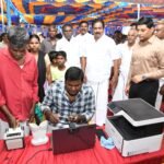 அமைச்சர், ஆட்சியர் ஆய்வு: