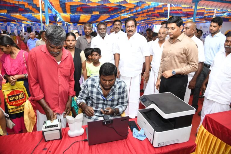 அமைச்சர், ஆட்சியர் ஆய்வு: