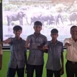 அரசு பள்ளியில் உலக யானைகள் பாதுகாப்பு தினம்.