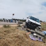 உடுமலை அருகே பைபாஸ் சாலை தடுப்பில் மோதியதில் கார் விபத்து.!