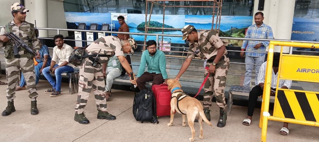 நாட்டின் 78 வது சுதந்திர தினத்தை முன்னிட்டு மதுரை விமான நிலையத்தில் 5 அடுக்கு பாதுகாப்பு‌: பார்வையாளர்களுக்கு அனுமதி ரத்து: