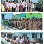 ராமேஸ்வரம் நகர மன்ற துணைத் தலைவர் தட்சிணாமூர்த்தி தேசியக்கொடி ஏற்றினார்