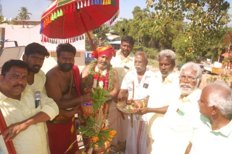பொதும்பு கிராமத்தில் ஸ்ரீ ருணம் தீர்த்த விநாயகர், விஷ்ணு துர்க்கை திருக்கோவில் கும்பாபிஷேக விழா
