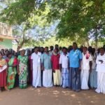 கமுதி நெறிஞ்சிப்பட்டி அங்கன்வாடி மையம் அமைக்க எதிர்ப்பு பொதுமக்கள் வட்டார வளர்ச்சி அலுவலகம் முற்றுகை