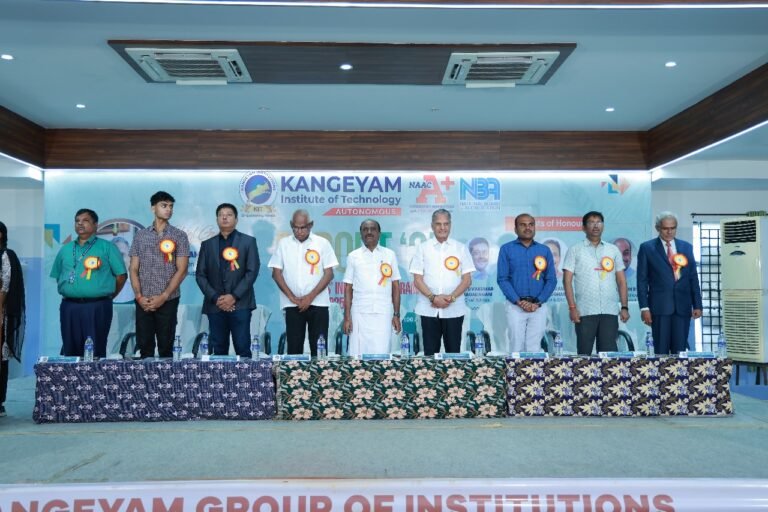 திருப்பூர் மாவட்டம். தொழில்நுட்பக் கல்லூரியில் 'SPROUT'25' மாணவர் வரவேற்பு நிகழ்ச்சி