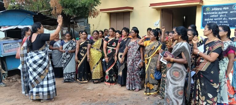உசிலம்பட்டியில் பல்வேறு கோரிக்கைகளை வலியுறுத்தி அங்கன்வாடி ஊழியர்கள் சங்கத்தினர் ஆர்ப்பாட்டம் நடத்தினர்: