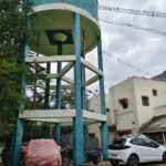 சோழவந்தானின் கோவில்களுக்கு மத்தியில் ஆபத்தான நிலையில் உள்ள குடிநீர் மேல்நிலை நீர்த்தேக்க தொட்டியை பாதுகாப்பான இடத்திற்கு மாற்ற பொதுமக்கள் பக்தர்கள் கோரிக்கை