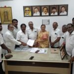 பழனி நகராட்சியில் மக்கள் உரிமைகள் பாதுகாப்பு கழகம் சார்பில் பொதுநல மனு ..