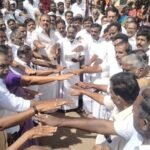 வாடிப்பட்டியில் அண்ணா பிறந்தநாள் விழா ! வெங்கடேசன் எம் எல் ஏ அண்ணா சிலைக்கு மாலை அணிவித்தார் :