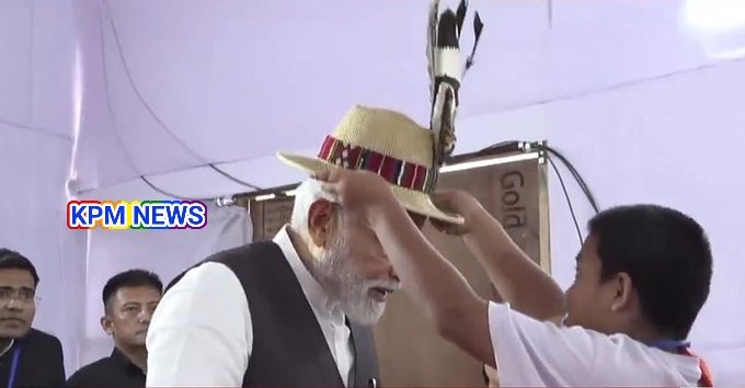 மணிப்பூரில் பிரதமர் மோடி !