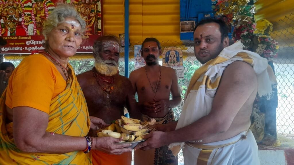 சோழவந்தான் மீனாட்சி சொக்கநாதர் ஆலயத்தில் நந்தி பகவான் பிரதிஷ்டை விழா நடைபெற்றது :