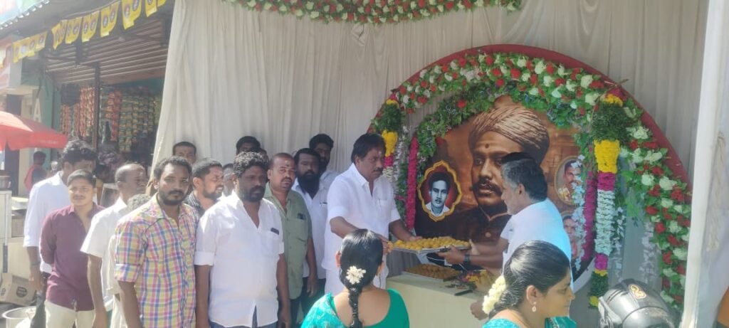 பரவையில் வ.உ.சிதம்பரம் பிள்ளை அவர்களின் 154வது பிறந்தநாள் விழா சிறப்பாக நடைபெற்றது