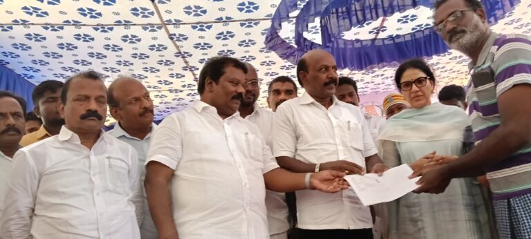 ஸ்ரீபெரும்புதூர்- ஜமீன் தண்டலத்தில் நலம் காக்கும் ஸ்டாலின் திட்ட மருத்துவ முகாம்