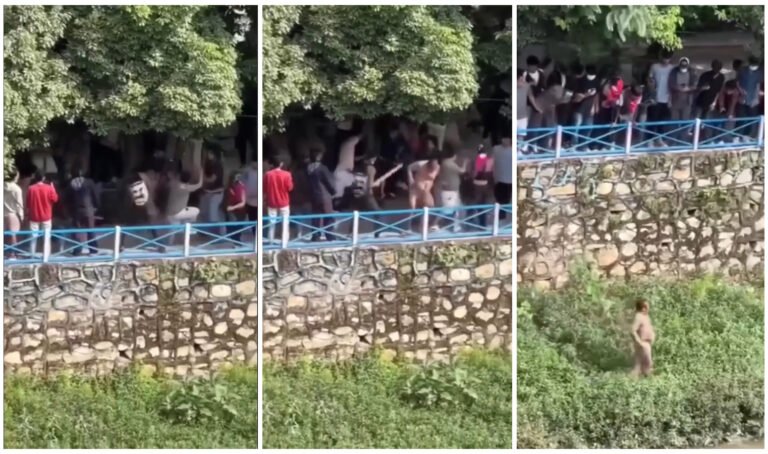 நேபாள் துணை பிரதமரை ஆற்றில் தூக்கி வீசிய மக்கள் !