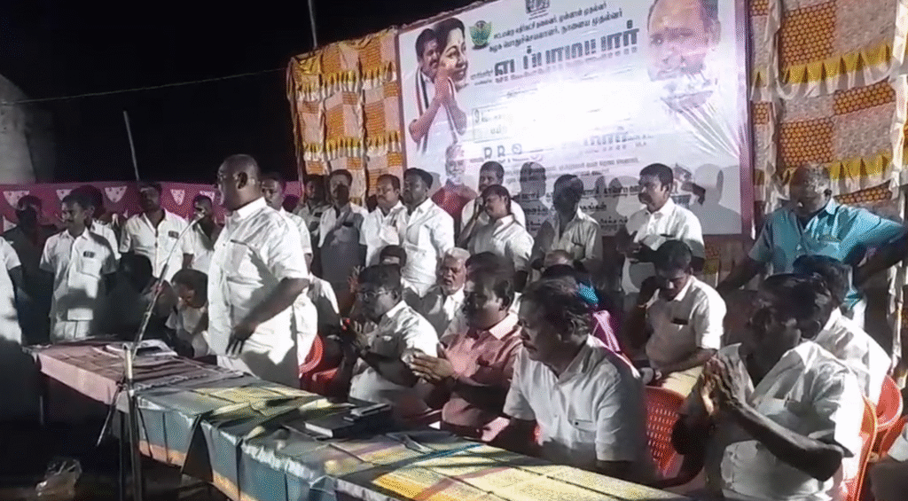 அதிமுகவை குறைத்து மதிப்பிடாதீர்கள் துணை முதல்வரே: முன்னாள் அமைச்சர் ஆர்.பி.உதயகுமார் பேச்சு :