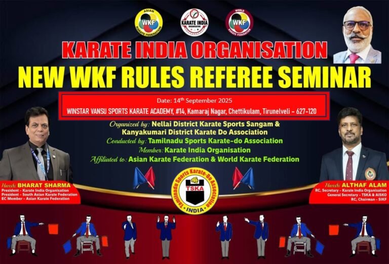 தமிழனின் வீரக்கலை கராத்தே