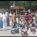 உசிலம்பட்டி அருகே சாலை மறியல்