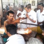 வாடிப்பட்டி அருகே கோவில் முன்பு பலத்த போலீஸ் பாதுகாப்பு :