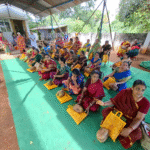 மதுரை மாவட்டம், கொடி மங்கலம் கிராமத்தில் அமைந்துள்ள சீத்தா லட்சுமி கோயிலில் சுகாசினி பூஜை :