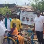 முதலைக்குளம் கிராமத்தைச் சேர்ந்த மாயக்கால் என்ற மாற்றுத்திறனாளி பெண்ணுக்கு மூன்று சக்கர சைக்கிள் வழங்கிய ரோட்டரி கிளப் மற்றும் மதுரை தமிழ் சங்க நிர்வாகிகள் :