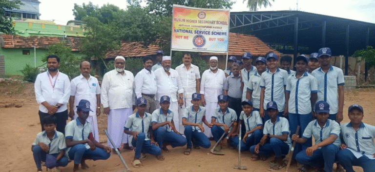 அபிராமம் முஸ்லீம் மேல்நிலைப்பள்ளி என்.எஸ்.எஸ். சிறப்பு முகாம் துவக்கம்..