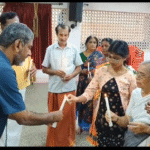 கரூரில் உயிரிழந்தோர் ஒரு ஆத்மா சாந்தியடைய மெழுகுவர்த்தி ஏற்றி மதுரையில் அஞ்சலி…