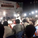 சோழவந்தானில் முன்னாள் அமைச்சர் ஆர் பி உதயகுமார் பேசிக் கொண்டிருந்தபோது திடீரென தடை செய்யப்பட்ட மின்சாரம் . எதிர்க்கட்சி கூட்டங்களுக்கு மட்டும் மின்சாரத்தை நிறுத்துவதாக பரபரப்பு குற்றச்சாட்டு..!