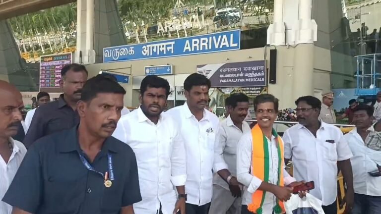 சீமான் குறித்த கேள்விக்கு விஜய் குறித்த கேள்வி என நினைத்து பதட்டம் அடைந்து டென்ஷனான அண்ணாமலை மதுரை விமான நிலையத்தில் ஆவேசப்பட்டு பேசிய அண்ணாமலை: