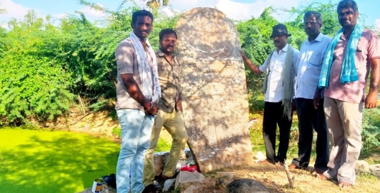 Chola-Era Inscription of “Varaguna Irukkuvel” Revealing Temple Land Donation and Water Tank Construction Discovered in Sithuppatti