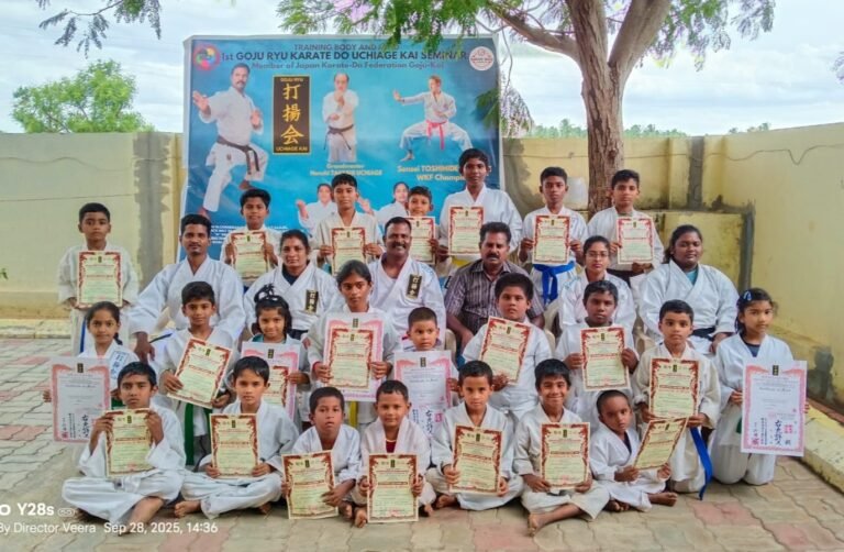 கராத்தே பயிற்சி முகாம்