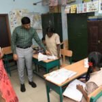 மதுரை மாவட்ட ஆட்சியர்: ஆய்வு