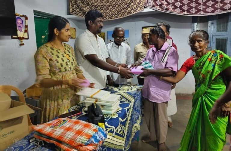 வாடிப்பட்டியில் மாற்றுத்திறனாளிகள் இல்லத்தில் நலத்திட்ட உதவிகள்.