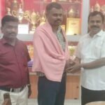 தலைமையாசிரியரை நேரில் சந்தித்து வாழ்த்து...