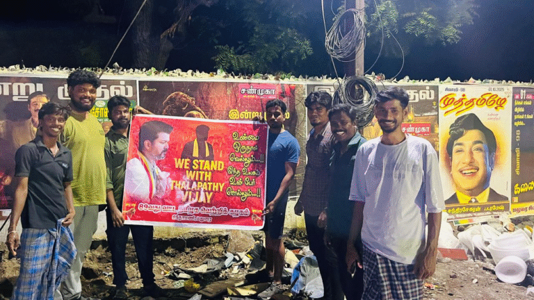 மதுரை முழுவதும் சிந்தாமணி 59 வது வட்ட தமிழக வெற்றிக் கழகம் சார்பில் போஸ்டர்கள்..