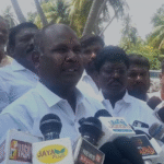 பொது மக்களிடம் முன்னாள் அமைச்சர் குறை கேட்பு..