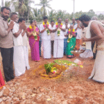 குலசேகரன் கோட்டையில் ரூ.1 கோடி மதிப்பீட்டில் சமுதாயக்கூடம் பூமி பூஜை :