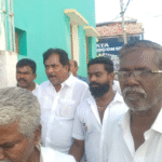 மழைநீருடன் கழிவுநீர் தேக்கம்:அமைச்சர் மூர்த்தியை முற்றுகையிட்ட மக்கள்: