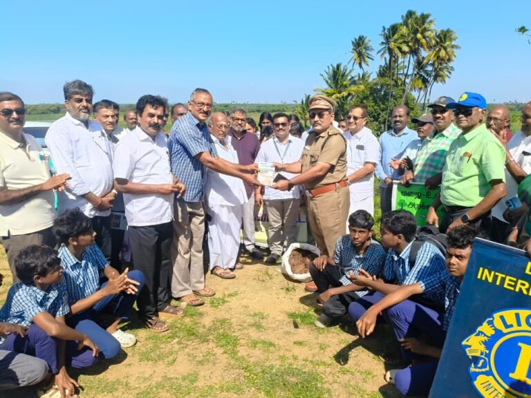 ஒரு லட்சம் பனை விதைகள் நடும் விழா