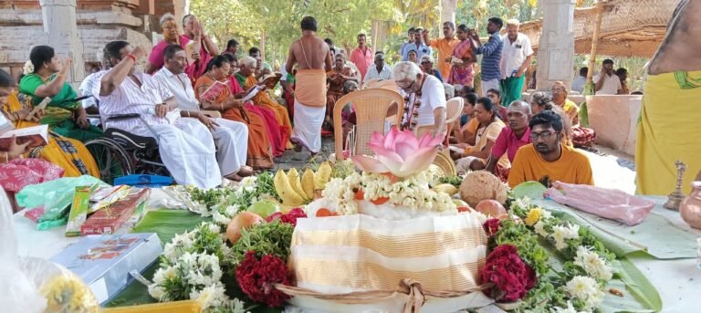 பழமையான சிவன் ஆலயத்தில் அன்னாபிஷேகம்